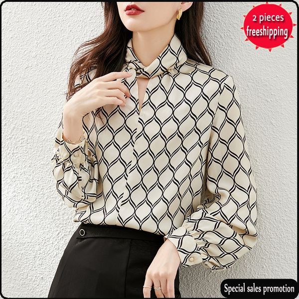 manufacturer's long sleeve temperament chiffon shirt women's fashion design foreign style blouse casual ladies summer trend, White
manufacturer's long sleeve temperament chiffon shirt women's fashion design foreign style blouse casual ladies summer trend, White