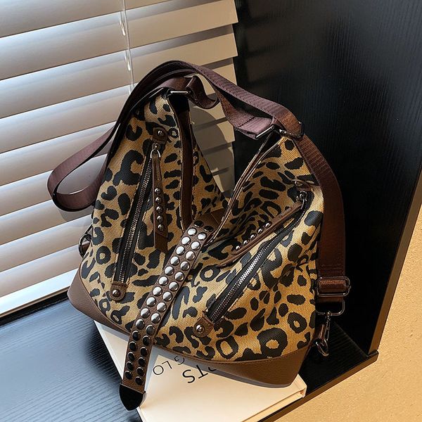 ladies leathers shoulder bags street personality rivet punk backpack this year popular leopard print tote bag elegant atmosphere printed lea
ladies leathers shoulder bags street personality rivet punk backpack this year popular leopard print tote bag elegant atmosphere printed lea