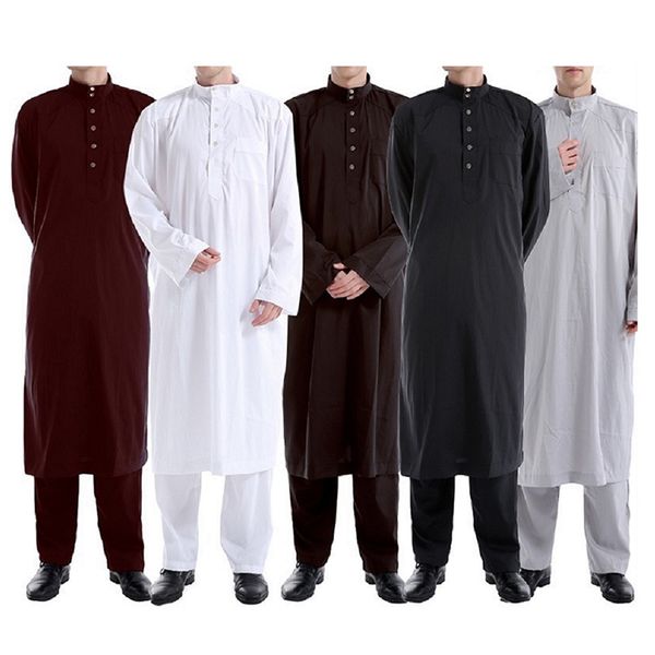 ethnic clothing muslim clothing saudi arabia eid mubarak prayer loose islamic men's two-piece suit, Red
ethnic clothing muslim clothing saudi arabia eid mubarak prayer loose islamic men's two-piece suit, Red
