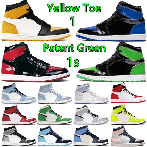 1 mens basketball shoes 1s patent green yellow toe royal bred university blue visionaire obsidian light smoke grey lucky green bio hack men
1 mens basketball shoes 1s patent green yellow toe royal bred university blue visionaire obsidian light smoke grey lucky green bio hack men