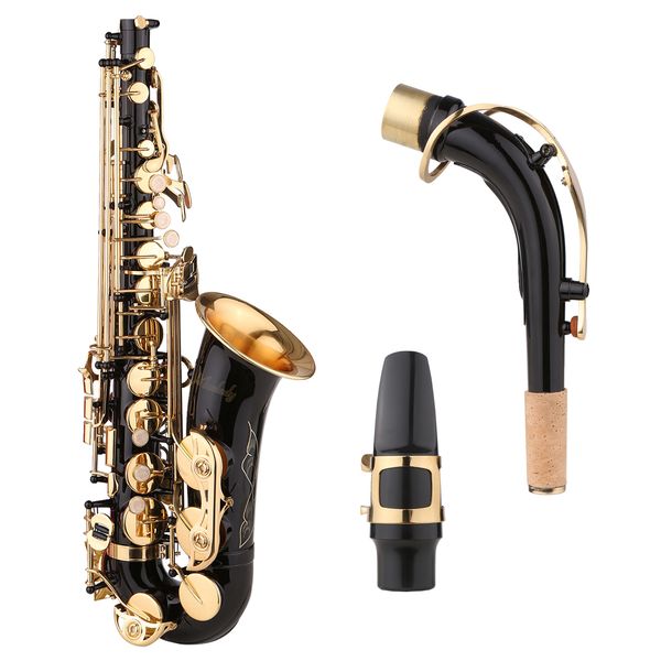saxophone black paint e-flat sax brass eb alto saxophone alto sax with saxophone mouthpiece wind instrument musical instruments
saxophone black paint e-flat sax brass eb alto saxophone alto sax with saxophone mouthpiece wind instrument musical instruments