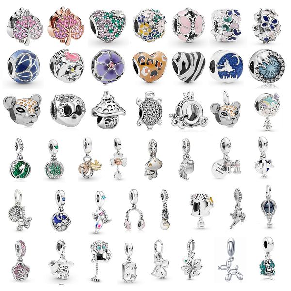 925 sterling silver charms daughter new christmas gift butterfly flower fish clover heart dangles beads original fit pandora bracelet jewelr, Black
925 sterling silver charms daughter new christmas gift butterfly flower fish clover heart dangles beads original fit pandora bracelet jewelr, Black