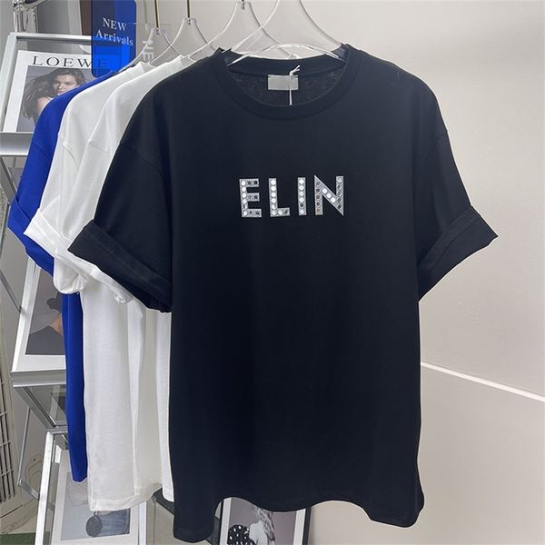 85% off online sale summer new mirror nail bead short sleeve women's t-shirt fashionable and versatile age reducing ins fashion, White
85% off online sale summer new mirror nail bead short sleeve women's t-shirt fashionable and versatile age reducing ins fashion, White