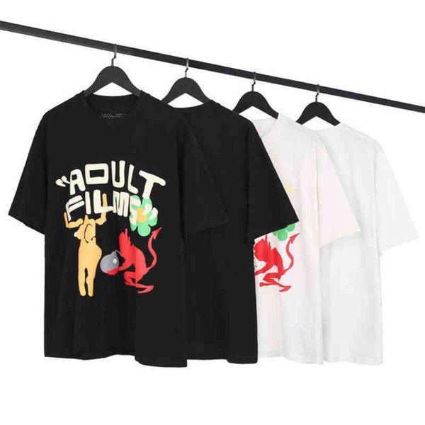 designer palm fashion europe and america off brands summer style little devil high street loose mens and womens lovers cotton large round ne, White;black
designer palm fashion europe and america off brands summer style little devil high street loose mens and womens lovers cotton large round ne, White;black