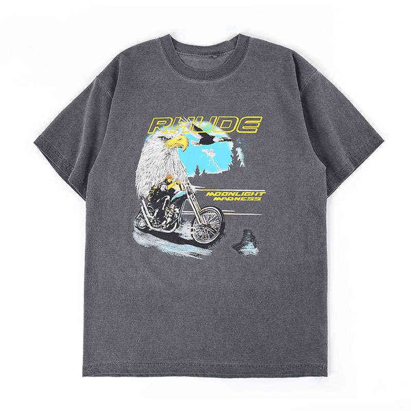 brand fashion rh rhude casual high street hip hop wash size summer loose round neck t-shirt, White;black
brand fashion rh rhude casual high street hip hop wash size summer loose round neck t-shirt, White;black