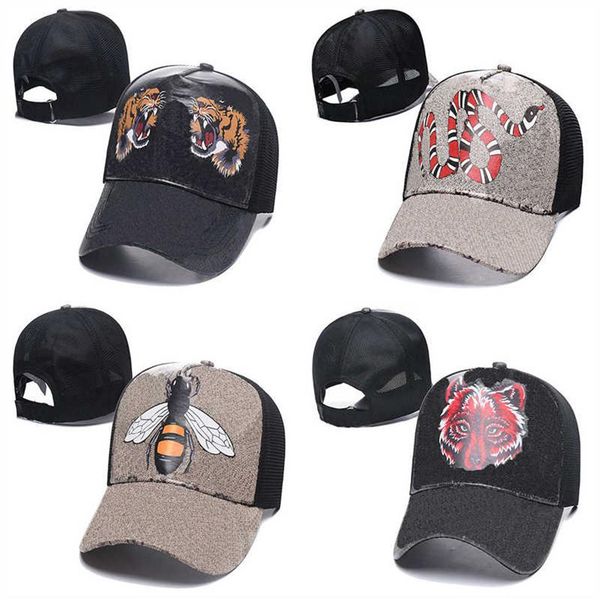 designer mens baseball caps woman brand tiger head hats bee snake embroidered bone men women casquette sun hat gorras sports mesh 248m, Blue;gray
designer mens baseball caps woman brand tiger head hats bee snake embroidered bone men women casquette sun hat gorras sports mesh 248m, Blue;gray