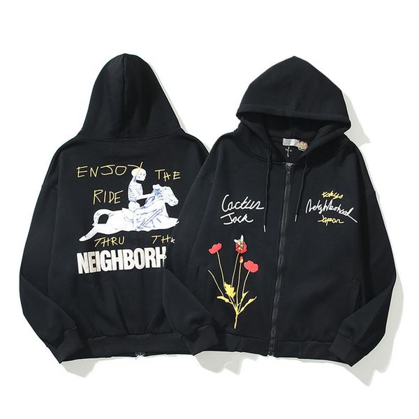 men's hoodies & sweatshirts designer high street skull rose letter print zipper sweater hooded fashion oversize hoodie for me253t, Black
men's hoodies & sweatshirts designer high street skull rose letter print zipper sweater hooded fashion oversize hoodie for me253t, Black