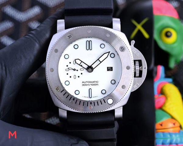 designer mens watch curved coated glass pam watches 44mm plastic strap with original pin buckle fully automatic with box, Slivery;brown
designer mens watch curved coated glass pam watches 44mm plastic strap with original pin buckle fully automatic with box, Slivery;brown