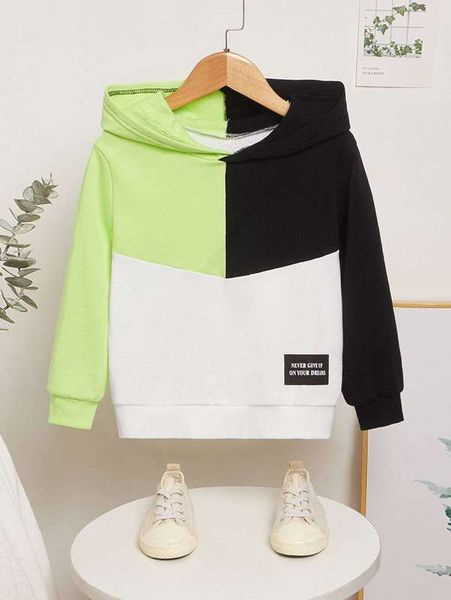 toddler boys colorblock & letter patched sweatshirt she, Black
toddler boys colorblock & letter patched sweatshirt she, Black