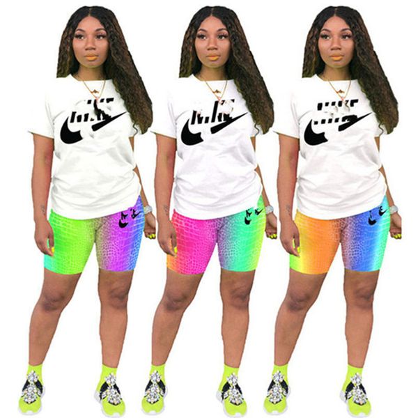 2023 brand women letter tracksuits summer casual two piece sets short sleeve t-shirt shorts fashion sports suit crew neck outfits pullover j, Gray
2023 brand women letter tracksuits summer casual two piece sets short sleeve t-shirt shorts fashion sports suit crew neck outfits pullover j, Gray