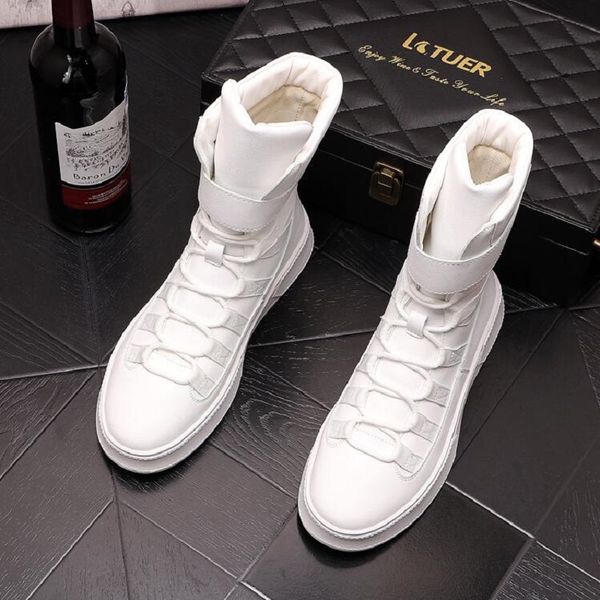 white slver leather boots men punk work martin shoes web celebrity height increasing shoes zapatillas hombre da55, Black
white slver leather boots men punk work martin shoes web celebrity height increasing shoes zapatillas hombre da55, Black