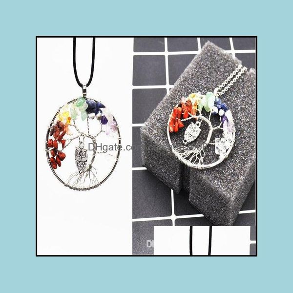 pendant necklaces pendants jewelry womens gemstone beads owl rope chain nature gravel tree of life xmas gifts stock drop delivery 2021 9tz, Silver
pendant necklaces pendants jewelry womens gemstone beads owl rope chain nature gravel tree of life xmas gifts stock drop delivery 2021 9tz, Silver