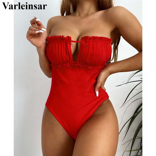 new red padded bandeau women swimwear one piece swimsuit female ruffled frilled strapless bather bathing suit swim v2769, White;black
new red padded bandeau women swimwear one piece swimsuit female ruffled frilled strapless bather bathing suit swim v2769, White;black