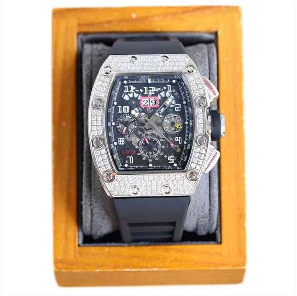 luxury mens mechanical watch case inlay diamond tourbillion automatic richa milless brand watches for men swiss movement wristwatches, Slivery;brown
luxury mens mechanical watch case inlay diamond tourbillion automatic richa milless brand watches for men swiss movement wristwatches, Slivery;brown