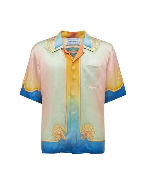 men's casual shirts original new product 22ss casablanca lucid dreams island scenery quality satin short sleeve shirt, White;black
men's casual shirts original new product 22ss casablanca lucid dreams island scenery quality satin short sleeve shirt, White;black