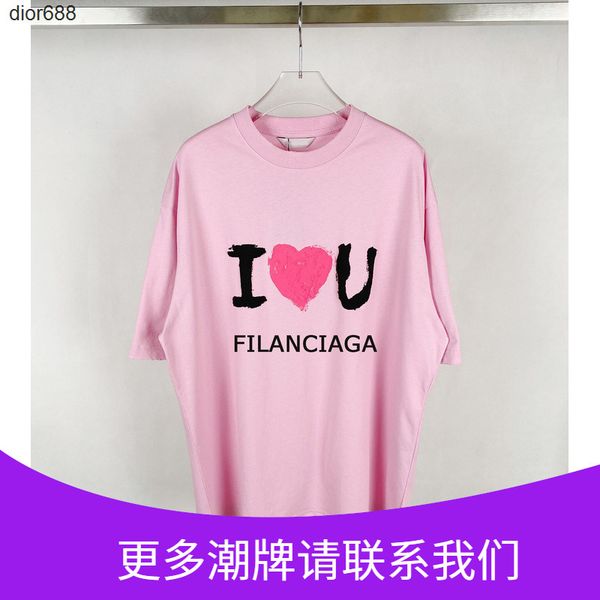 high version paris love t-shirt fluorescent printing couple cotton loose large version i love y light luxury short sleeve, White;black
high version paris love t-shirt fluorescent printing couple cotton loose large version i love y light luxury short sleeve, White;black