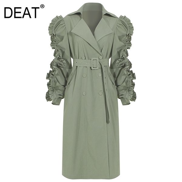 deat turndown collar ruffles patchwork full sleeves shoulder high waist double breasted waist belt female windbreaker wo03106l 201030, Tan;black
deat turndown collar ruffles patchwork full sleeves shoulder high waist double breasted waist belt female windbreaker wo03106l 201030, Tan;black