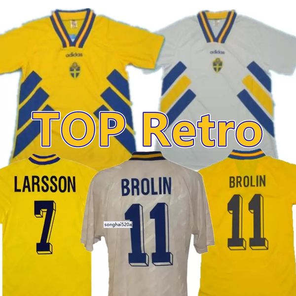 1994 sweden retro soccer jerseys dahlin 10 brolin 11 larsson 7 ingesson 8 home jersey football shirts, Black
1994 sweden retro soccer jerseys dahlin 10 brolin 11 larsson 7 ingesson 8 home jersey football shirts, Black