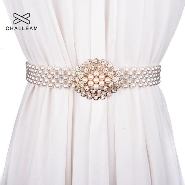 luxury women pearl belt for dress elegant floral buckle full plastic decoration rhinestone wedding elastic waist 121, Black;brown
luxury women pearl belt for dress elegant floral buckle full plastic decoration rhinestone wedding elastic waist 121, Black;brown
