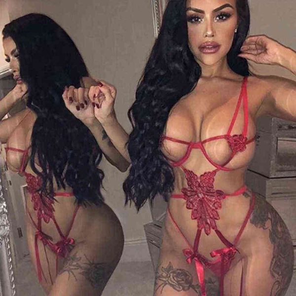 nxy set woman' seductive jumpsuit lingerie three point mesh lace halter toy for pleasantness 0211, Red;black
nxy set woman' seductive jumpsuit lingerie three point mesh lace halter toy for pleasantness 0211, Red;black