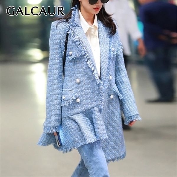 galcaur tweed coat for women v neck long sleeve patchwork tassel asymmetrical hem loose casual coats female autumn clothing 201222, Black
galcaur tweed coat for women v neck long sleeve patchwork tassel asymmetrical hem loose casual coats female autumn clothing 201222, Black
