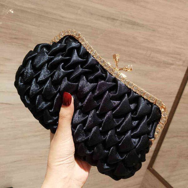 nxy evening bag women's elegant satin clutch purse bags lady black shell wedding party diamonds small soft handbag b365 0530
nxy evening bag women's elegant satin clutch purse bags lady black shell wedding party diamonds small soft handbag b365 0530