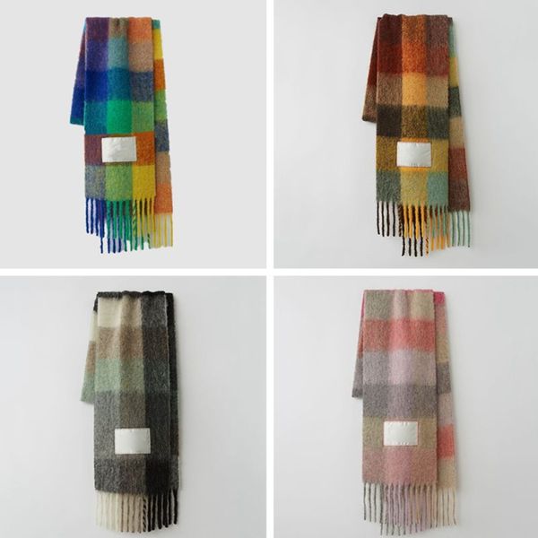 2022 winter new warm scarf womens imitation cashmere thick beard rainbow lattice scarfs student splicing long style fashion versatile men sc, Blue;gray
2022 winter new warm scarf womens imitation cashmere thick beard rainbow lattice scarfs student splicing long style fashion versatile men sc, Blue;gray