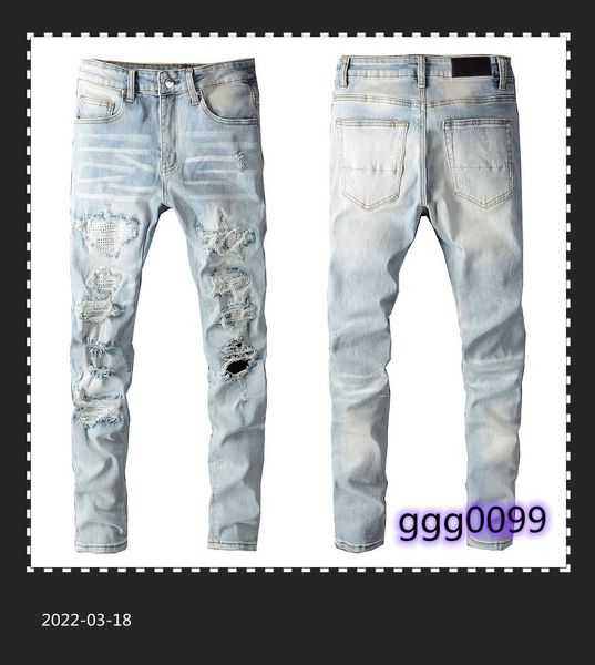 2022ss mens pants skinny jeans stickers light wash ripped long blue motorcycle rock revival joggers true religions men size28-40.
2022ss mens pants skinny jeans stickers light wash ripped long blue motorcycle rock revival joggers true religions men size28-40.