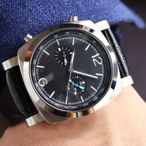 movement watch automatic mechanical watches mens watches business wristwatch 47mm designer stainless steel case montre de luxe, Slivery;brown
movement watch automatic mechanical watches mens watches business wristwatch 47mm designer stainless steel case montre de luxe, Slivery;brown