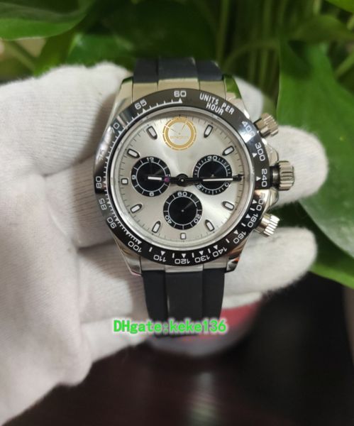 bpf excellent wristwatches men watches 116519 grey dial 40mm stainless steel natural rubber strap luminescent eta 7750 movement automatic me, Slivery;brown
bpf excellent wristwatches men watches 116519 grey dial 40mm stainless steel natural rubber strap luminescent eta 7750 movement automatic me, Slivery;brown