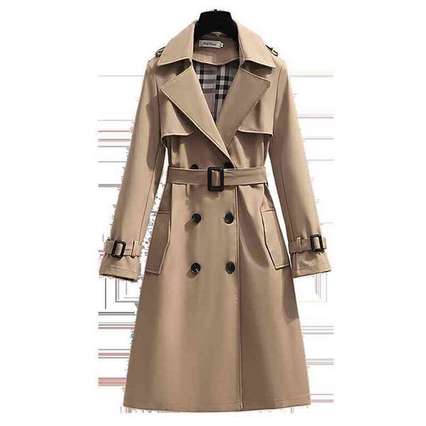 new spring coat women england style winter loose medium long elegant windbreaker female casual designer trench coats s - 4xl3022 t220814, Tan;black
new spring coat women england style winter loose medium long elegant windbreaker female casual designer trench coats s - 4xl3022 t220814, Tan;black