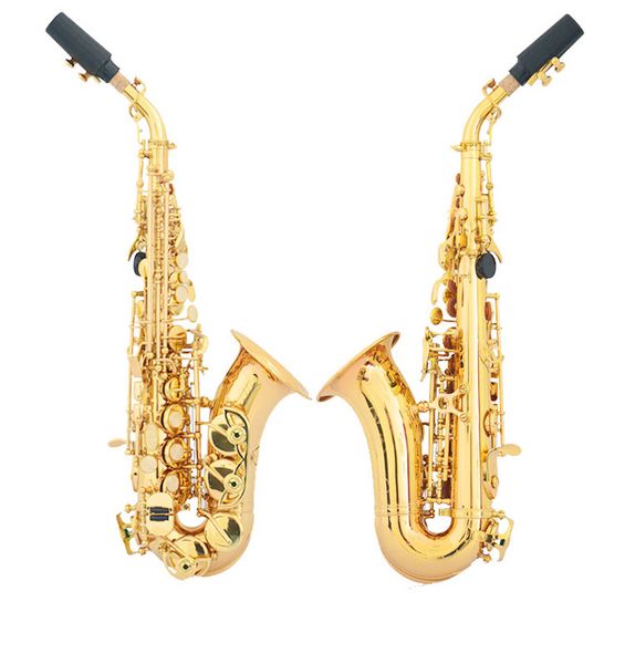 brass lacquer gold saxophone b-flat sax soprano professional playing sax tenor instrument
brass lacquer gold saxophone b-flat sax soprano professional playing sax tenor instrument