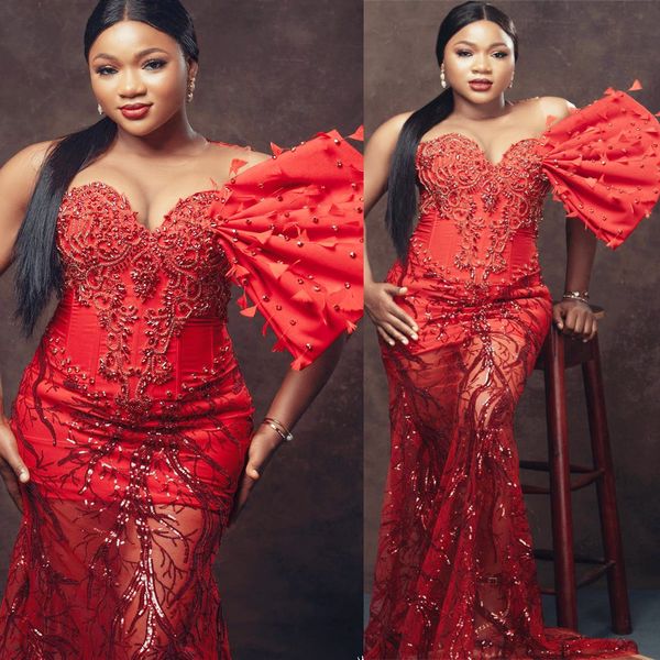 2022 plus size arabic aso ebi luxurious red mermaid prom dresses beaded crystals evening formal party second reception birthday engagement g, Black
2022 plus size arabic aso ebi luxurious red mermaid prom dresses beaded crystals evening formal party second reception birthday engagement g, Black