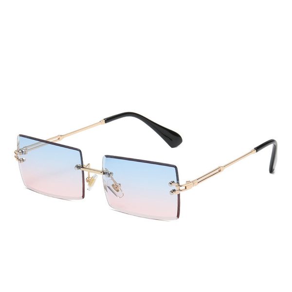 sunglasses frameless trimmed square gradient ocean piece fashion net red street stide fishing outing outdoor metal retro personality, White;black
sunglasses frameless trimmed square gradient ocean piece fashion net red street stide fishing outing outdoor metal retro personality, White;black