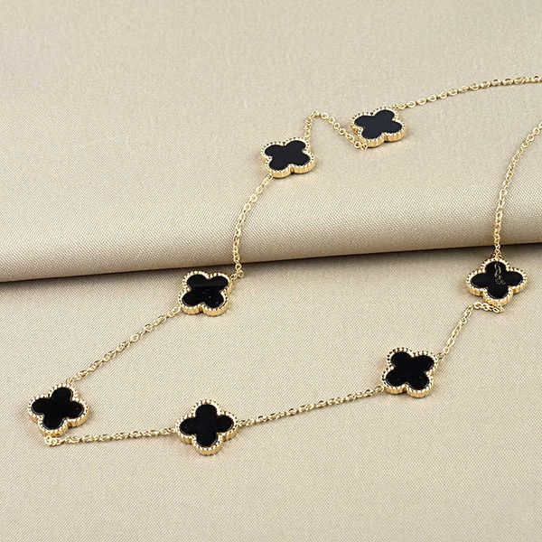 fine design titanium steel cute 4 leaf clover pendant necklace jewelry for women gift, Silver
fine design titanium steel cute 4 leaf clover pendant necklace jewelry for women gift, Silver