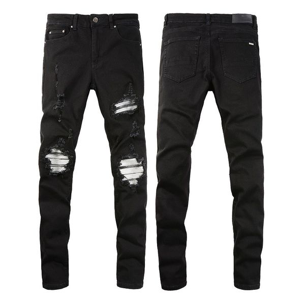 mens designer jeans fashion blcak grinding hole pants man washed biker trousers fashion casual mature trendy denim pant hip hop motorcycle j, Blue
mens designer jeans fashion blcak grinding hole pants man washed biker trousers fashion casual mature trendy denim pant hip hop motorcycle j, Blue