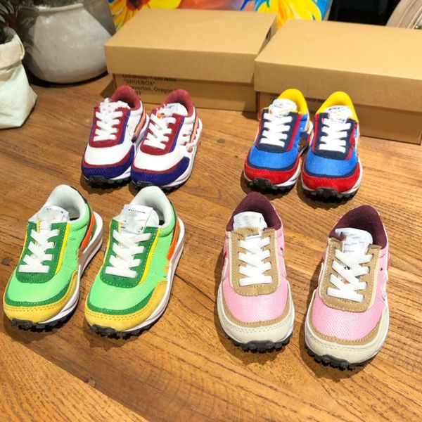 22-35 size little kids sacais low running shoes boy girls sakais waffle sneakers toddler child runner sail sesame nylon fragment outdoor cas
22-35 size little kids sacais low running shoes boy girls sakais waffle sneakers toddler child runner sail sesame nylon fragment outdoor cas
