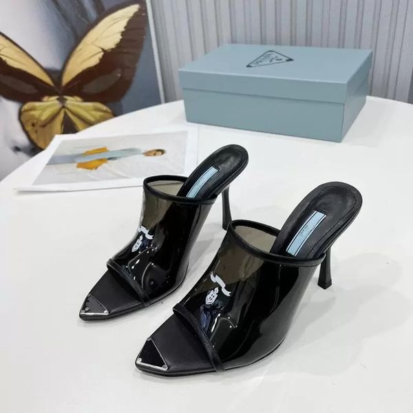 2022 fashion slippers women's sandals candy colors solid jelly party dress shoe tpu high heels transparent slippers 10cm size 35-41, Black
2022 fashion slippers women's sandals candy colors solid jelly party dress shoe tpu high heels transparent slippers 10cm size 35-41, Black
