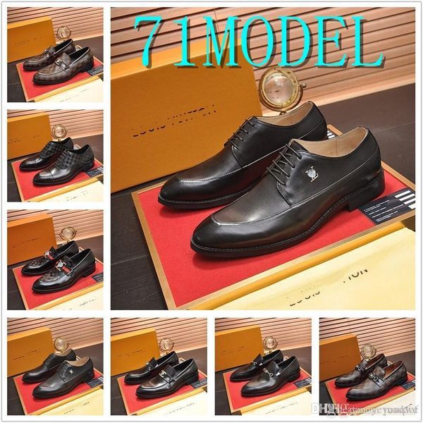 cq new men designer luxury dress shoes leather formal shoes men's big size 38-45 oxford for mens fashion office shoe 33, Black
cq new men designer luxury dress shoes leather formal shoes men's big size 38-45 oxford for mens fashion office shoe 33, Black