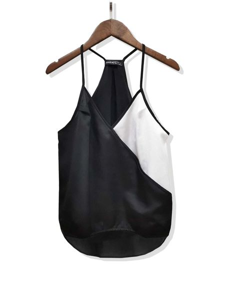 two tone halter h5c6#, White
two tone halter h5c6#, White