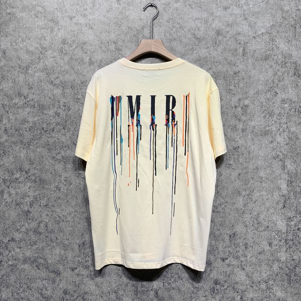 color ink splash paint t shirts summer men streetwear tee short sleeve tees leather label shirt with tags, White;black
color ink splash paint t shirts summer men streetwear tee short sleeve tees leather label shirt with tags, White;black