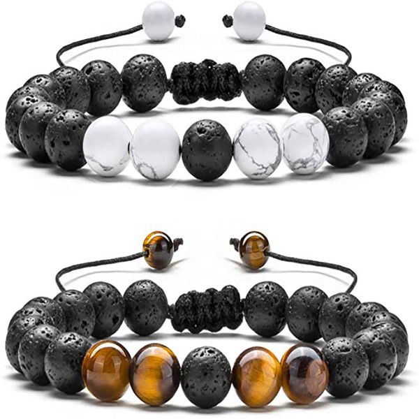 8mm natural stone handmade rope braided beaded charm bracelets for men women lover fashion party jewelry, Golden;silver
8mm natural stone handmade rope braided beaded charm bracelets for men women lover fashion party jewelry, Golden;silver