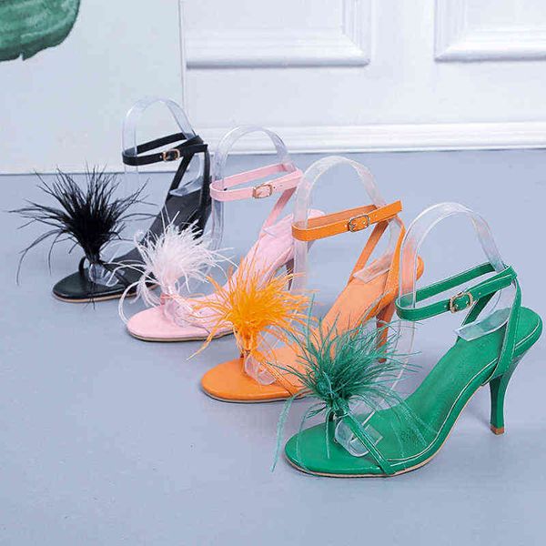 new summer rome fashion furry cross-tied women pumps 2022 thin high heel lace-up dress party ladies sandals high (5cm-8cm) y220409, Black
new summer rome fashion furry cross-tied women pumps 2022 thin high heel lace-up dress party ladies sandals high (5cm-8cm) y220409, Black
