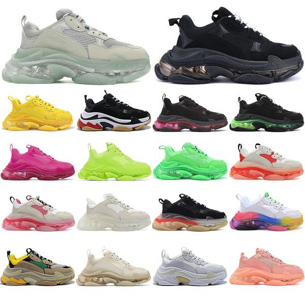 with socks casual shoes crystal clear soleplatform mens women black sole vintage sneakers fashion black orange beige dark green trainers, White;red
with socks casual shoes crystal clear soleplatform mens women black sole vintage sneakers fashion black orange beige dark green trainers, White;red