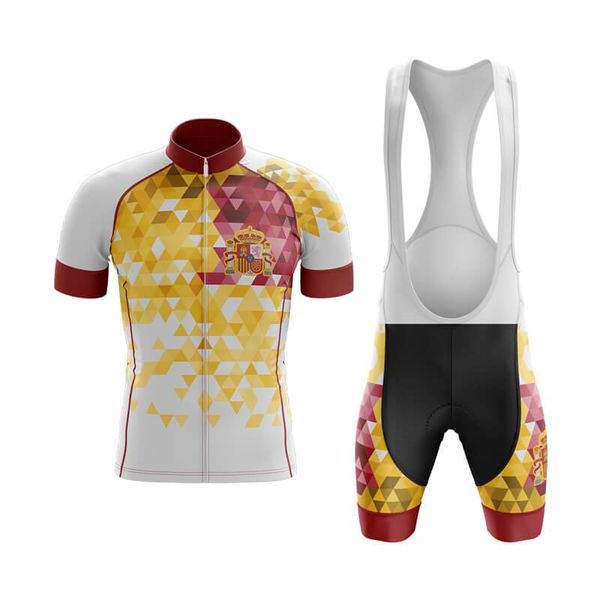 2022 team spain interesting summer cycling short sleeve jersey and bib shorts kit, Black;red
2022 team spain interesting summer cycling short sleeve jersey and bib shorts kit, Black;red
