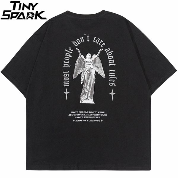 men t shirt hip hop streetwear statue letter printed t-shirt harajuku cotton casual short sleeve tshirt tees black 220427, White;black
men t shirt hip hop streetwear statue letter printed t-shirt harajuku cotton casual short sleeve tshirt tees black 220427, White;black