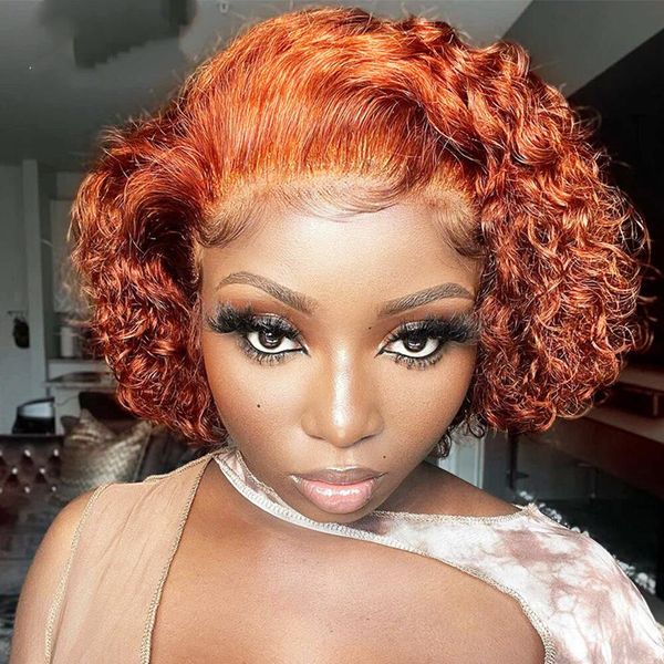 13x1 lace front wigs short curly human hair wigs pixie cut bob glueless wig brazilian remy #350 color 150% density for women, Black;brown
13x1 lace front wigs short curly human hair wigs pixie cut bob glueless wig brazilian remy #350 color 150% density for women, Black;brown