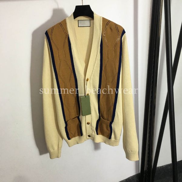 women knits cardigan deep v neck cardigans letter jacquard designer coat autumn winter woman knitwear outerwear, White
women knits cardigan deep v neck cardigans letter jacquard designer coat autumn winter woman knitwear outerwear, White