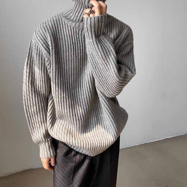 men's sweaters men's korean loose profile turtleneck sweater male ins super fire couple thickening inner solid color casual loosem, White;black
men's sweaters men's korean loose profile turtleneck sweater male ins super fire couple thickening inner solid color casual loosem, White;black