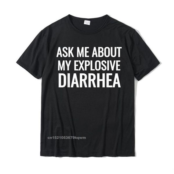 ask me about my explosive diarrhea funny poop gift t-shirts cotton casual & tees men's birthday 220419, White;black
ask me about my explosive diarrhea funny poop gift t-shirts cotton casual & tees men's birthday 220419, White;black